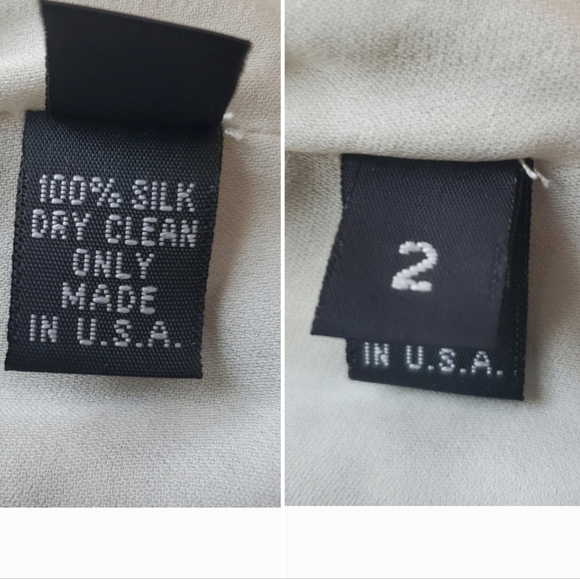 Blaise Kavanagh Silk Sequin Cocktail Dress Black Draped Back Striped Sleeveless - Picture 5 of 10